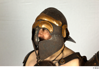 Photos Medieval Gladiator in armor 1 Gladiator Medieval Clothing head…